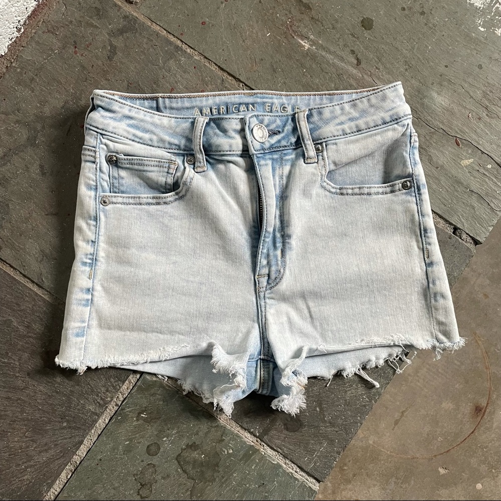 AE Super hi-rise shorties